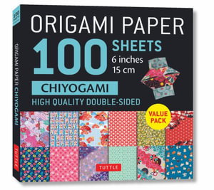 Cover art for Origami Paper 100 Sheets Chiyogami 6" (15 cm)