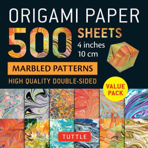 Cover art for Origami Paper 500 sheets Marbled Patterns 4" (10 cm)