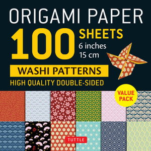 Cover art for Origami Paper 100 sheets Washi Patterns 6" (15 cm)