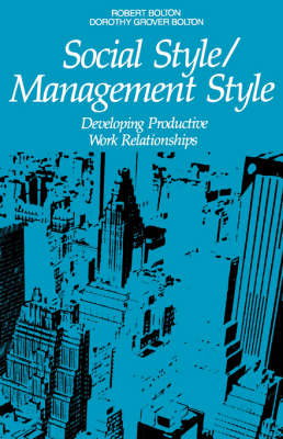 Cover art for Social Style/Management Style