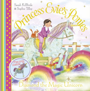 Cover art for Princess Evie's Ponies: Diamond the Magic Unicorn