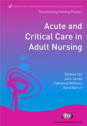 Cover art for Acute and Critical Care in Adult Nursing