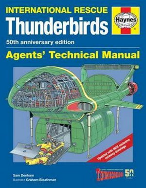 Cover art for Thunderbirds Manual 50th Anniversary Edition