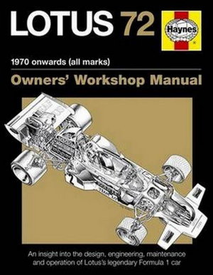 Cover art for Lotus 72 Owner's Manual