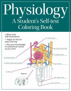 Cover art for Physiology: A Student's Self-Test Coloring book