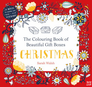 Cover art for Colouring Book of Beautiful Gift Boxes - Christmas