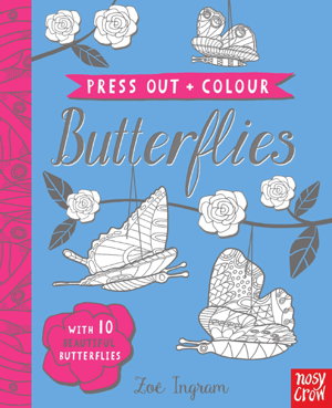Cover art for Press Out and Colour Butterflies