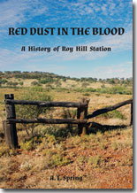 Cover art for Red Dust in the Blood A History of Roy Hill Station