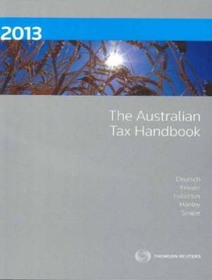 Cover art for The Australian Tax Handbook 2013