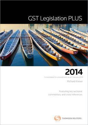 Cover art for GST Legislation Plus 2014