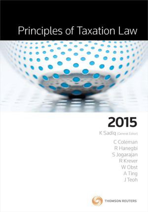 Cover art for Principles of Taxation Law 2015