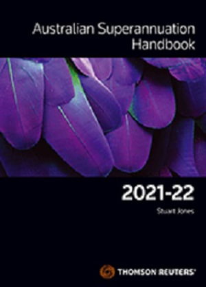 Cover art for Australian Superannuation Handbook 2021 - 2022