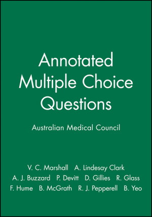 Cover art for Annotated Multiple Choice Questions