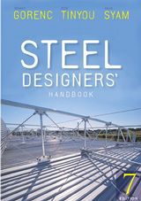 Cover art for Steel Designer's Handbook 7th Edition