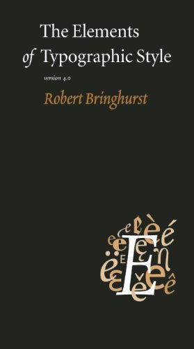 Cover art for The Elements of Typographic Style