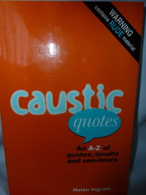 Cover art for Caustic Quotes