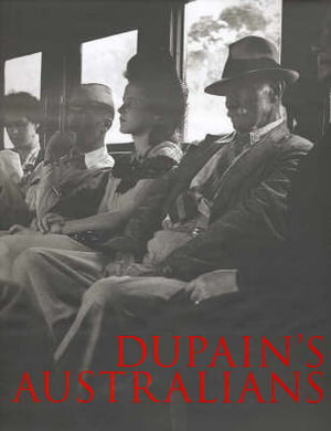 Cover art for Dupain's Australians