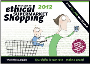 Cover art for Guide to Ethical Supermarket Shopping 2012