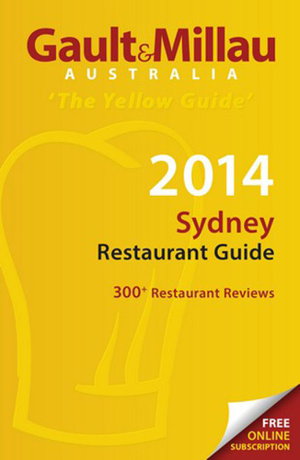 Cover art for 2014 Sydney Restaurant Guide
