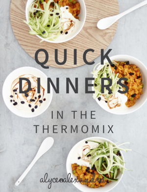 Cover art for Quick Dinners in the Thermomix