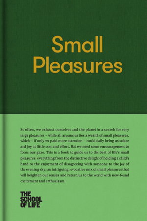Cover art for Small Pleasures