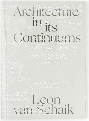 Cover art for Architecture in its Continuums
