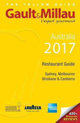 Cover art for 2017 Sydney, Melbourne & Canberra Restaurant Guide