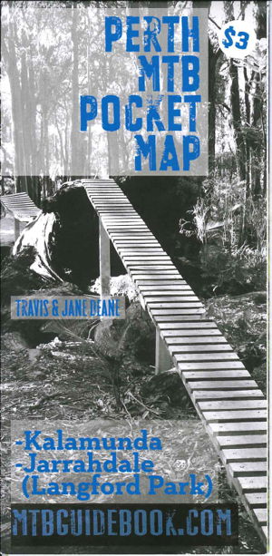 Cover art for Perth Mountain Trail Bike Pocket Map