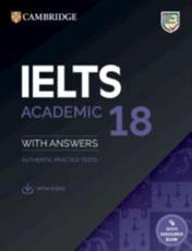 Cover art for IELTS 18 Academic Student's Book with Answers with Audio with Resource Bank