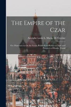 Cover art for The Empire of the Czar