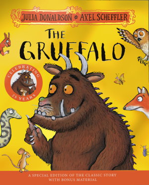 Cover art for The Gruffalo 25th Anniversary Edition