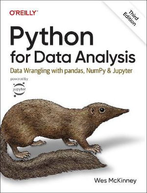 Cover art for Python for Data Analysis 3e