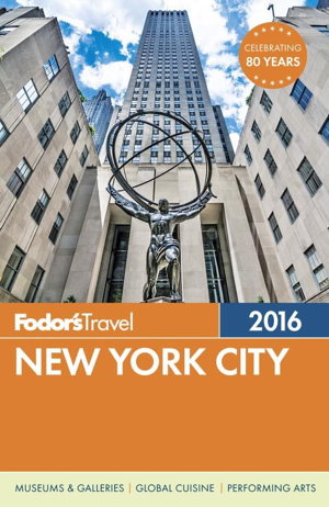 Cover art for Fodor's New York City 2016