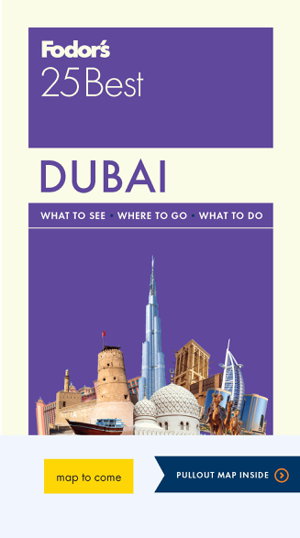 Cover art for Fodor's Dubai 25 Best