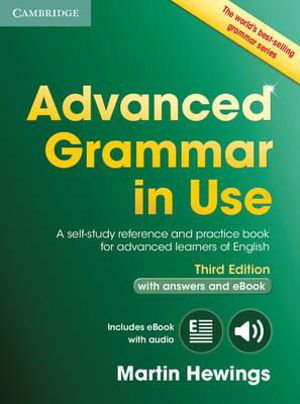 Cover art for Advanced Grammar in Use Book with Answers and Interactive eBook