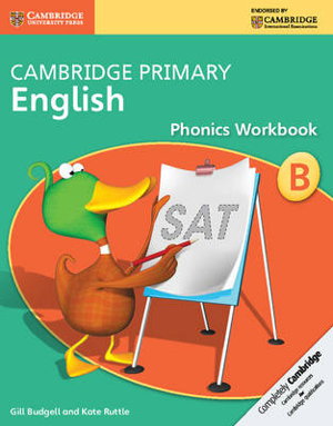Cover art for Cambridge Primary English Phonics Workbook B