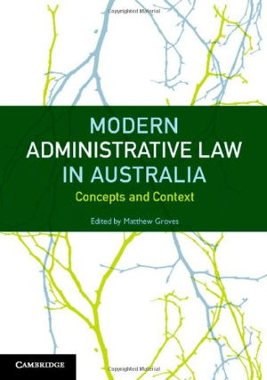 Cover art for Modern Administrative Law in Australia