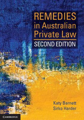 Cover art for Remedies in Australian Private Law