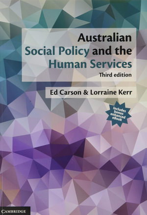Cover art for Australian Social Policy and the Human Services