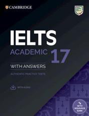 Cover art for IELTS 17 Academic Student's Book with Answers with Audio with Resource Bank