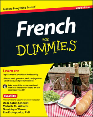 Cover art for French For Dummies