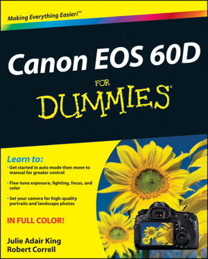 Cover art for Canon EOS 60D For Dummies