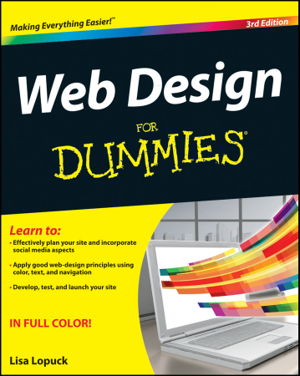 Cover art for Web Design For Dummies