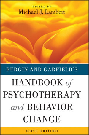 Cover art for Bergin and Garfield's Handbook of Psychotherapy and Behavior Change