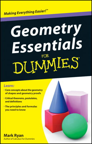 Cover art for Geometry Essentials For Dummies