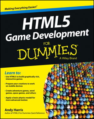 Cover art for HTML5 Game Development for Dummies
