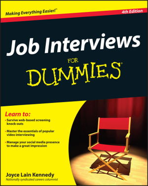 Cover art for Job Interviews For Dummies