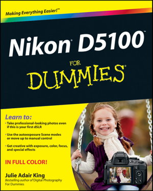 Cover art for Nikon D5100 for Dummies