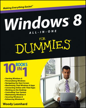 Cover art for Windows 8 All-in-One For Dummies