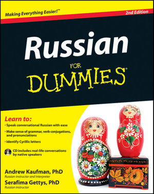 Cover art for Russian For Dummies